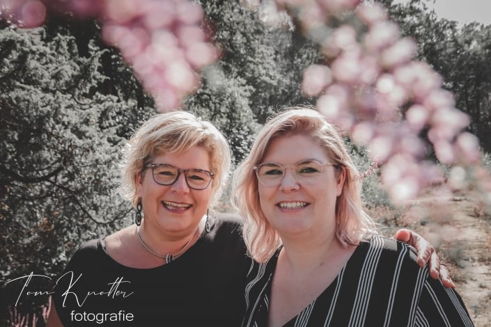Fotoshoot moeder en dochter